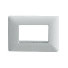 Placa triple con soporte blanco 2963 Stanford