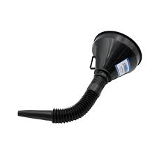 Embudo plastico con manga negro1