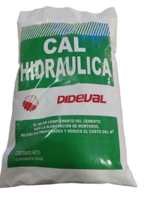 Cal hidraulica 1 kg Dideval (hidratada)