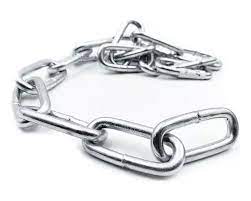 Cadena 8mm galvanizada 1 metro