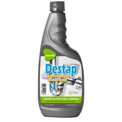 Destapa cañerias botella 500 ml Passol
