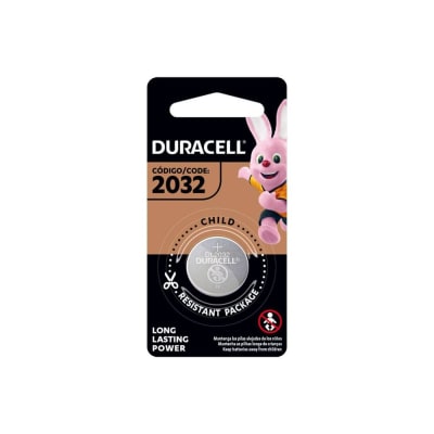 Pila CR2032 3V Duracell 1 unidad