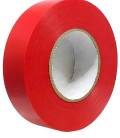 Huincha aisladora rojo 19mmx10m Lexo (cinta aislante)1