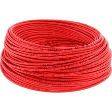 Cable 1.5mm2 H07Z1-K rojo libre de halogeno 1 metro