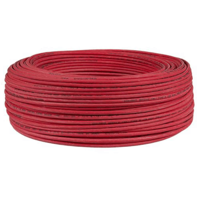 Cable 2.5mm2 H07Z1-K rojo libre de halogeno 1 metro