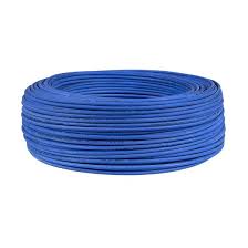 Cable 4.0mm2 H07Z1-K azul libre de halogeno 1 metro