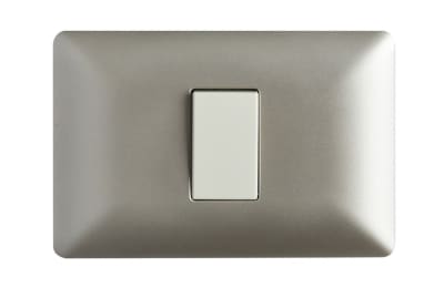 Interruptor simple (9/12) 10A 250V 3911 champagne Stanford