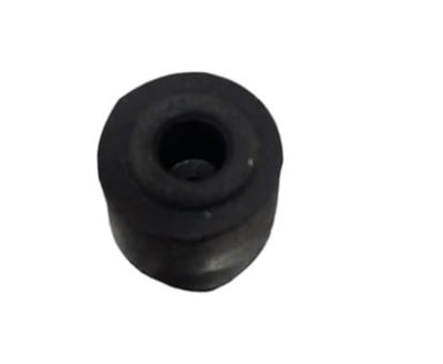 Goma tope para puerta Ø25mm negro