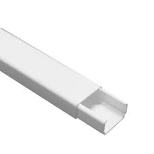 Canaleta PVC 20mm x 10mm x 2 metros sin adhesivo