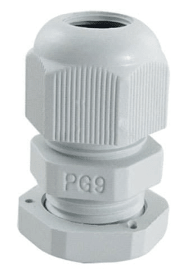 Prensa estopa PG-09 p/cables 4-8mm1