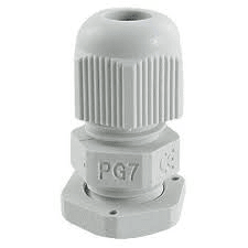 Prensa estopa PG-07 p/cables 3.5-6mm