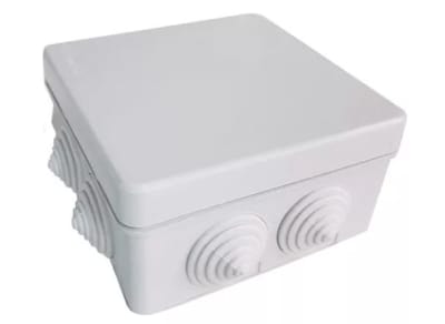 Caja estanca 85x85x50mm con cono 1