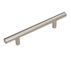 Tirador metalico madrid niquel satinado 128x10mm