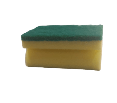 Esponja cocina verde/amarillo 1 pza