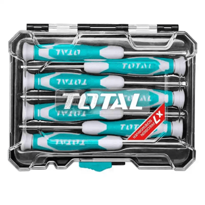 Juego de destornilladores 7 pzas industrial Total