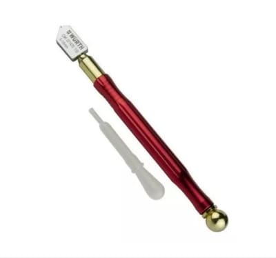 Cortador de vidrio 3-6mm con lubricacion Wurth 1