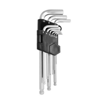 Juego llaves allen 9 piezas mediano Inoxcrom