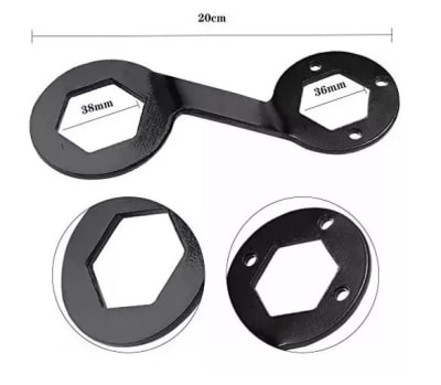 Llave desmontaje lavadora