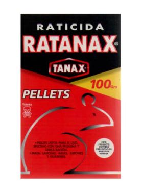 Raticida en pellet Tanax 50 gr.
