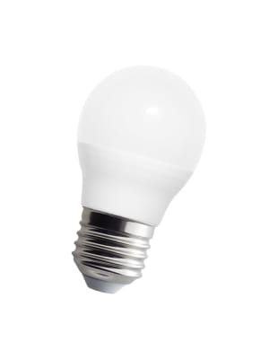 Ampolleta esferica Led E27 6W 6500K luz fria