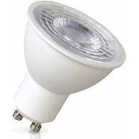 Ampolleta led dicroica GU10 6W 3000K luz calida Wymet