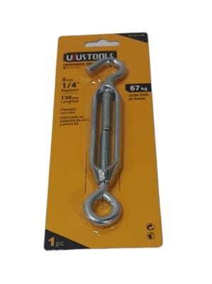 Tensor zinc de cable a+c 1/4'' Uyustools