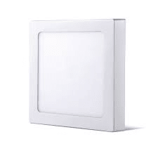 Panel led sobrepuesto cuadrado 18w 6500k luz fria