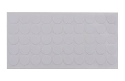 Tapa para soberbio adhesivo 12mm blanco mate 50 unidades