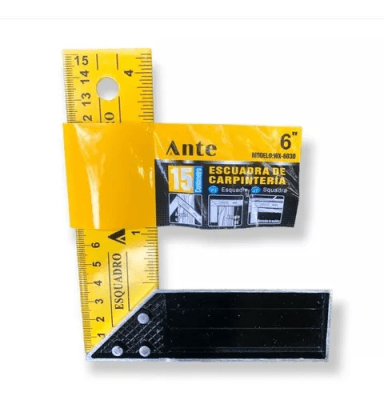 Escuadra carpinteria 15cm (6'') Ante1
