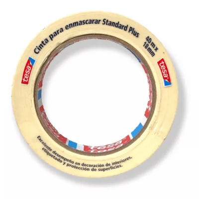 Cinta de enmascarar 40mx18mm Tesa