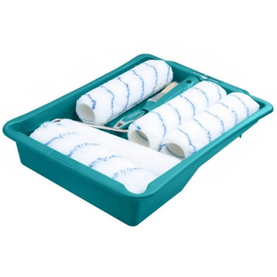Kit de pintura 8 pzas THT811223081 (rodillos, brocha, bandeja) Total