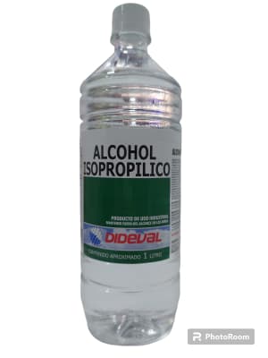 Alcohol Isopropilico 1 litro Dideval