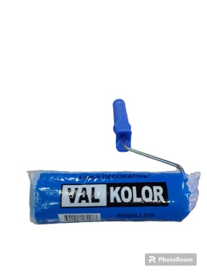 Rodillo 18cm azul Val Kolor1