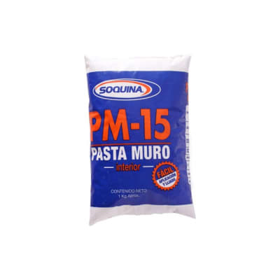 Pasta muro interior PM-15 1kg. Soquina