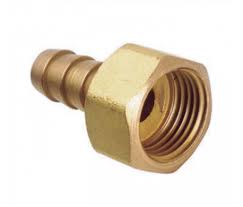 Cola bronce 3/8'' hilo izquierdo