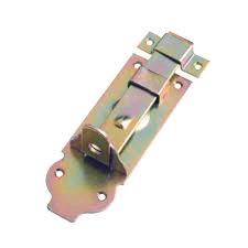 Cerrojo portacandado 4'' zincado con tornillos Usalock