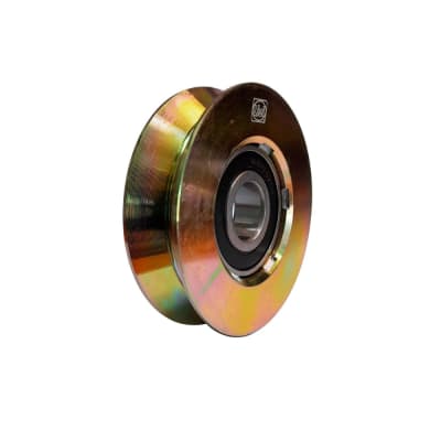 Rueda para porton 85mm con pasador a soldar Lioi