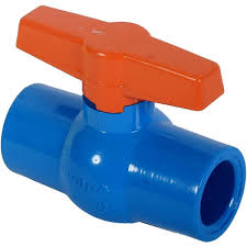 Llave de paso bola PVC 3/4'' HI-HI blanco1