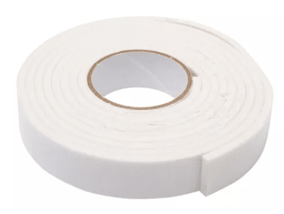 Cinta doble cara 18mm blanco