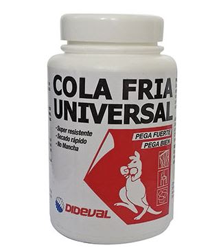 Cola fria universal 250 gr. Dideval 
