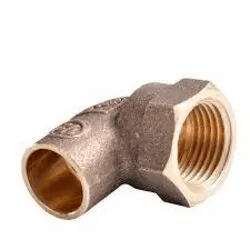 Codo terminal cobre 3/4'' SO-HI