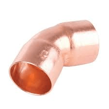 Codo cobre 3/4'' 45° SO