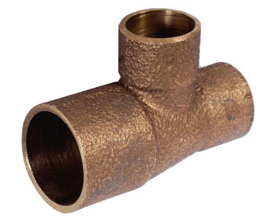 Tee cobre 3/4''x1/2''x1/2'' SO-SO-SO