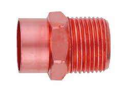 Terminal cobre 1/2'' SO x 3/4'' HE