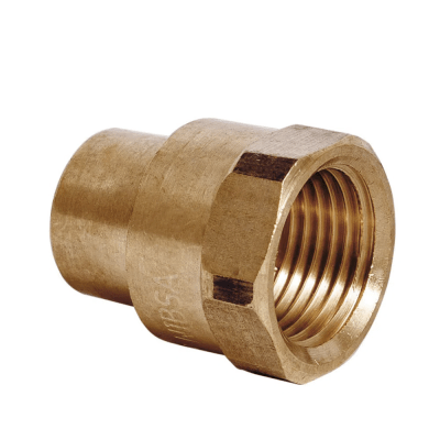 Terminal cobre 3/4'' SO x 1/2'' HI