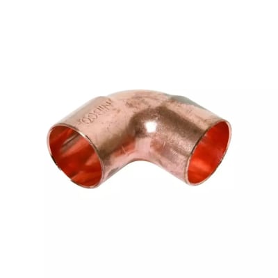 Codo cobre 1 1/2'' 90° SO