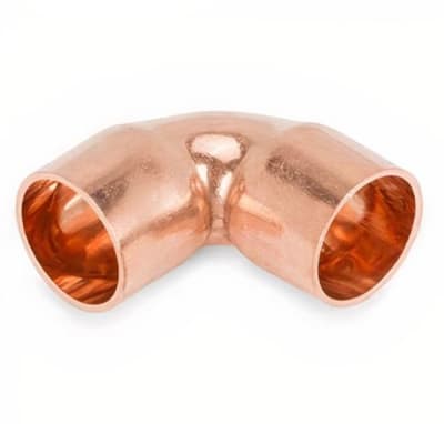 Codo cobre 1 1/4'' 45° SO