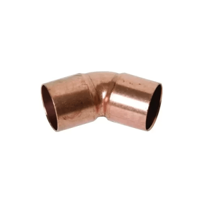 Codo cobre 1'' 45° SO