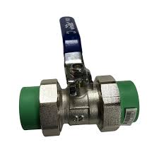 Valvula de bola PPR 32mm metal con unión