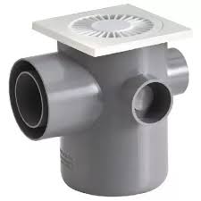 Pileta universal sanitaria gris 110X75/50/40 X 50/40 X 50/40 Hoffens